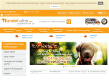 Tablet Screenshot of hundehalter.net