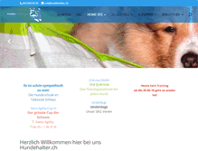 Tablet Screenshot of hundehalter.ch
